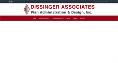 Desktop Screenshot of dissingerplanadmin.com